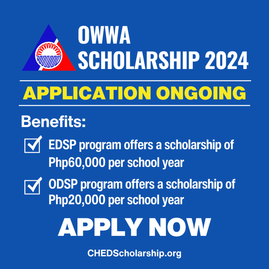 OWWA Scholarship 2024