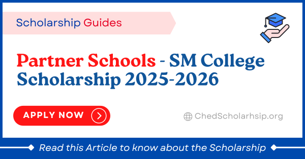 Partner Schools for SM College Scholarship 2025-2026 Online Application